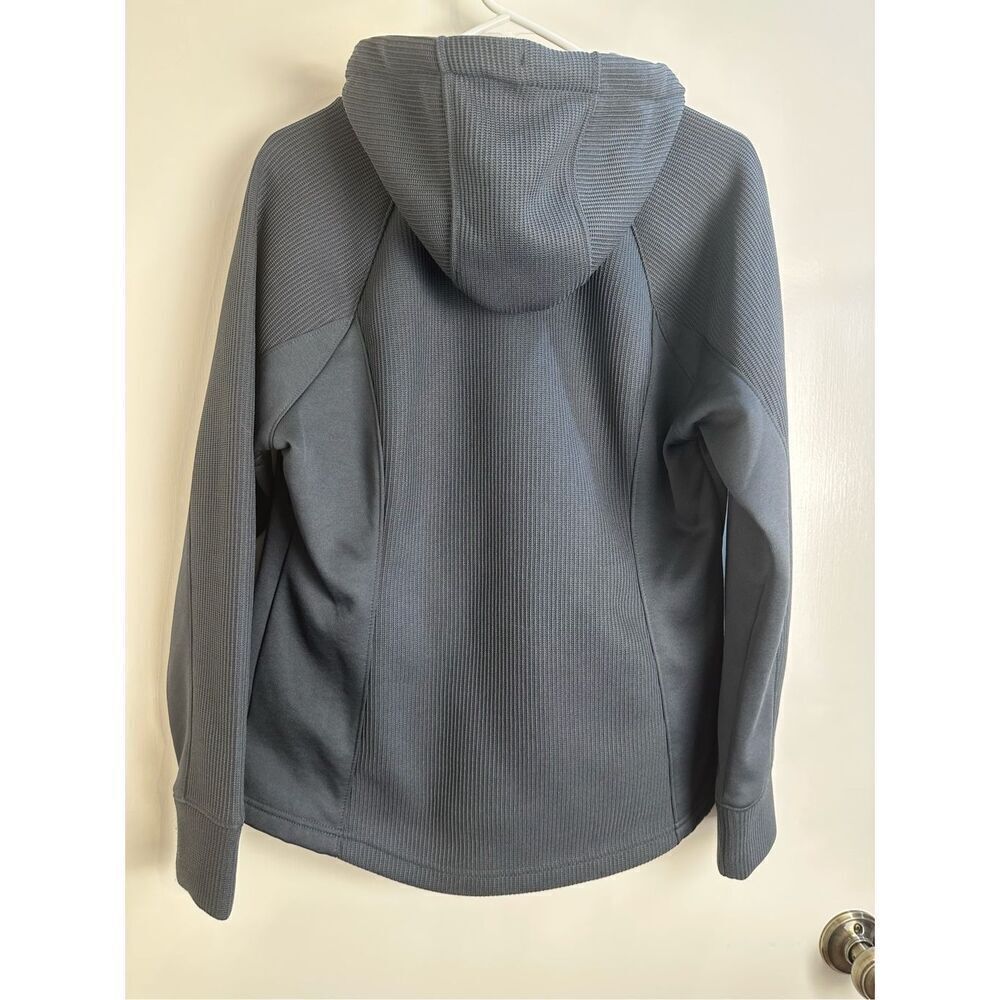 Swiss Tech sz M full zip jacket dark gray hoodie - Picture 8 of 9